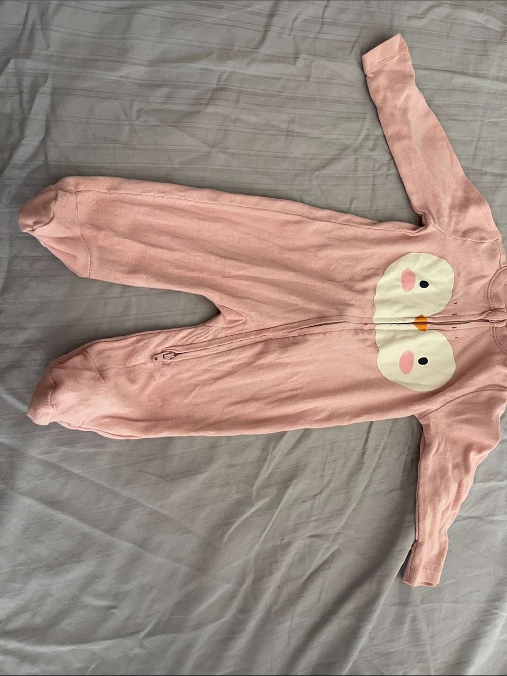 Pink Owl Footed One-Piece Pajamas - Kids